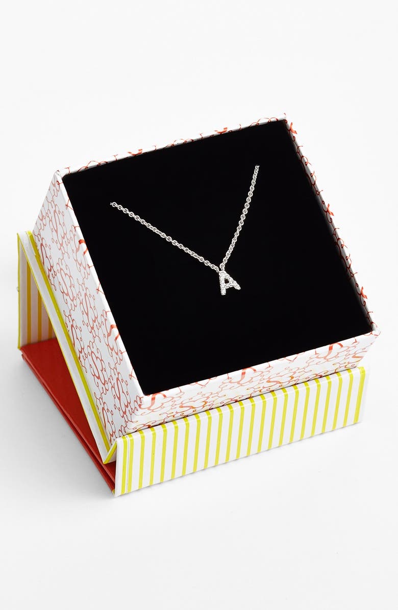 Sugar Bean Jewelry 'Initial' Pendant Necklace, Alternate, color,