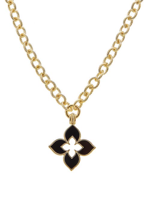 Open Clover Pendant Necklace