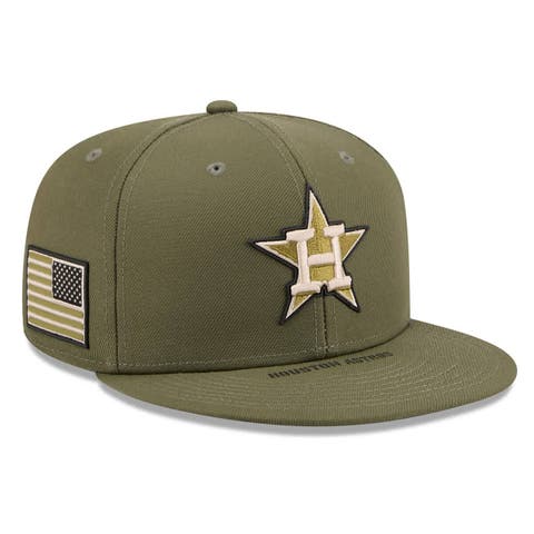 Men's New Era  Olive Houston Astros 2026 Armed Forces Day 59FIFTY Fitted Hat