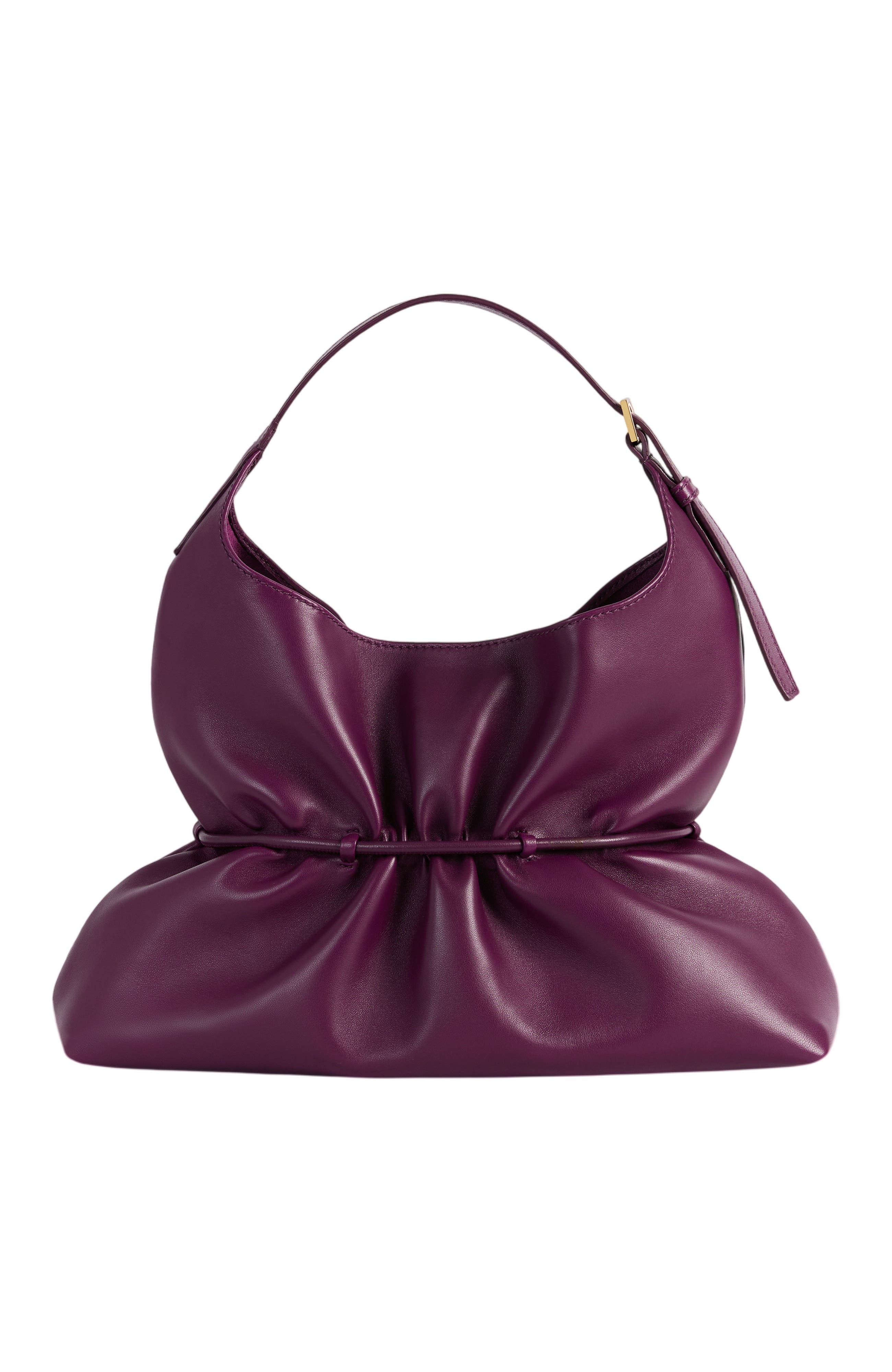 Sphynx Medium Bag in Smooth Leather, Alternate, color, purple