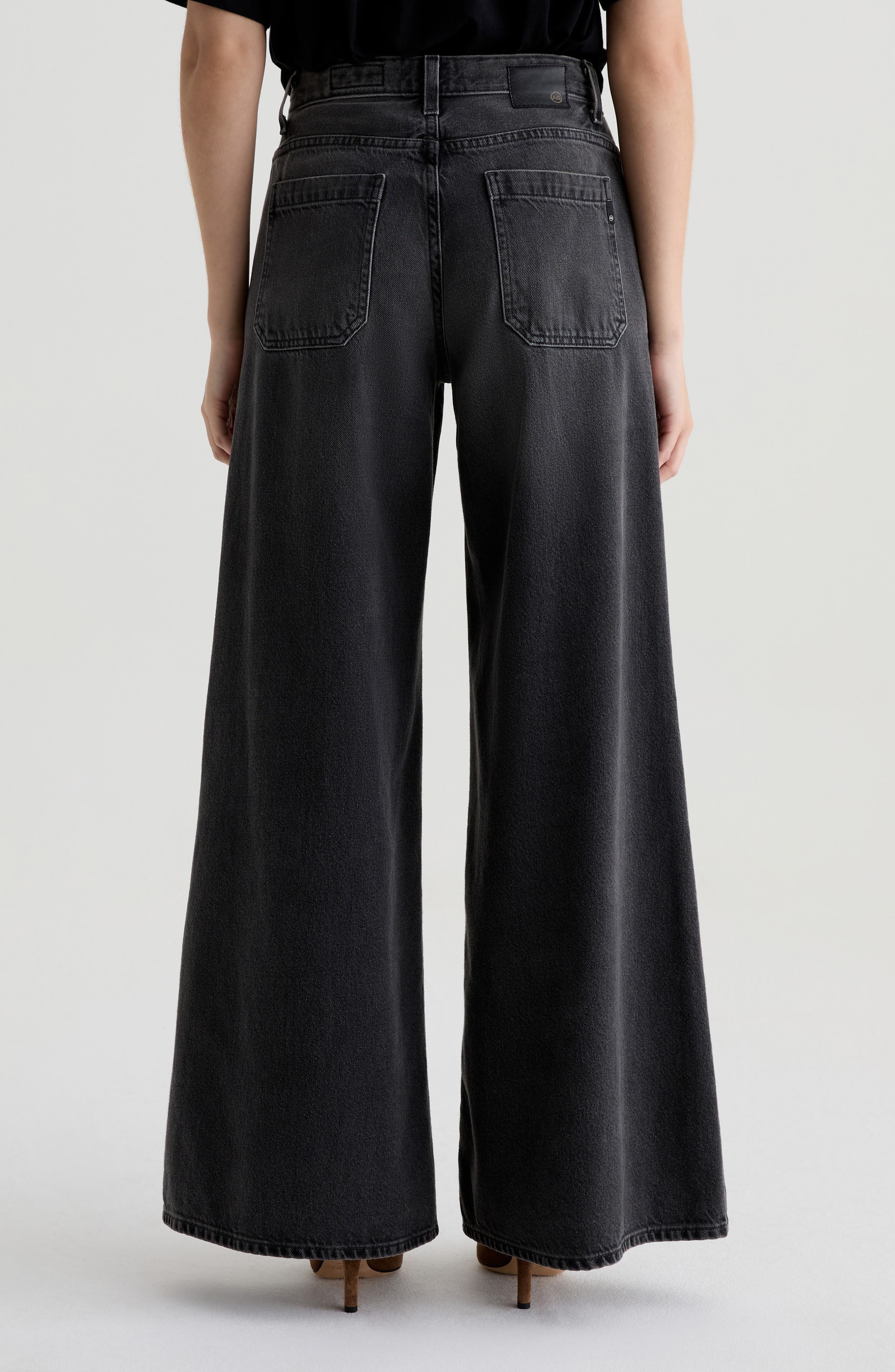 Posey Mid Rise Utlra Wide Leg Jeans - image 2