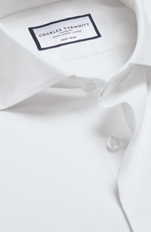 CHARLES TYRWHITT CHARLES TYRWHITT NON-IRON PERFORMANCE TWILL SHIRT