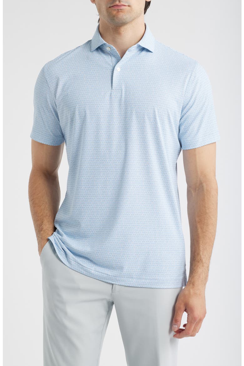 Palermo Performance Jersey Polo, Main, color, BLUE