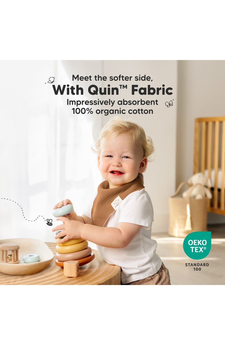 KeaBabies 8-Pack Quin Bandana Bibs, Alternate, color, Driftwood