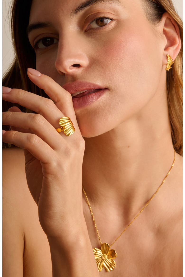 Floramour Ring, Alternate, color, Gold