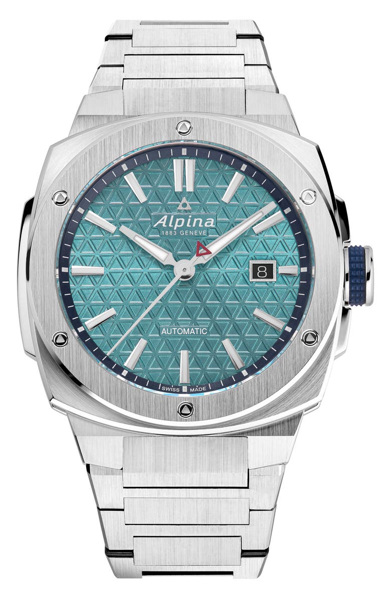 ALPINA Alpiner Extreme Automatic Bracelet Watch, 41mm, Main, color, 
