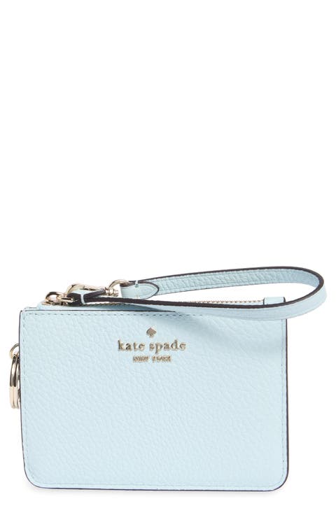 small lena leather card case