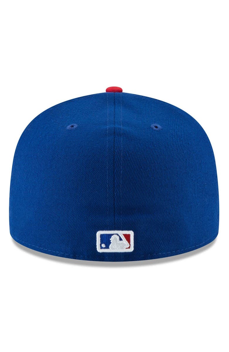 New Era Men's New Era  Royal Chicago Cubs 2025 MLB Postseason Side Patch 59FIFTY Fitted Hat, Alternate, color, 