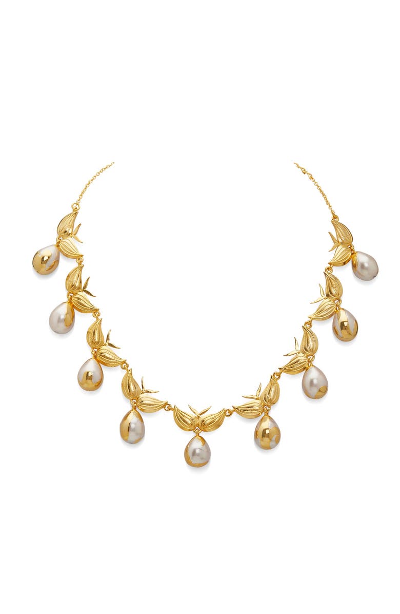 Dhwani Bansal ZOONI NECKLACE, Main, color, Gold Plated