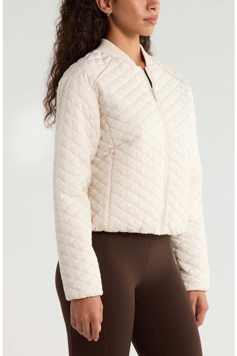 Ember Quilted Jacket, Alternate, color, IVORY BIRCH