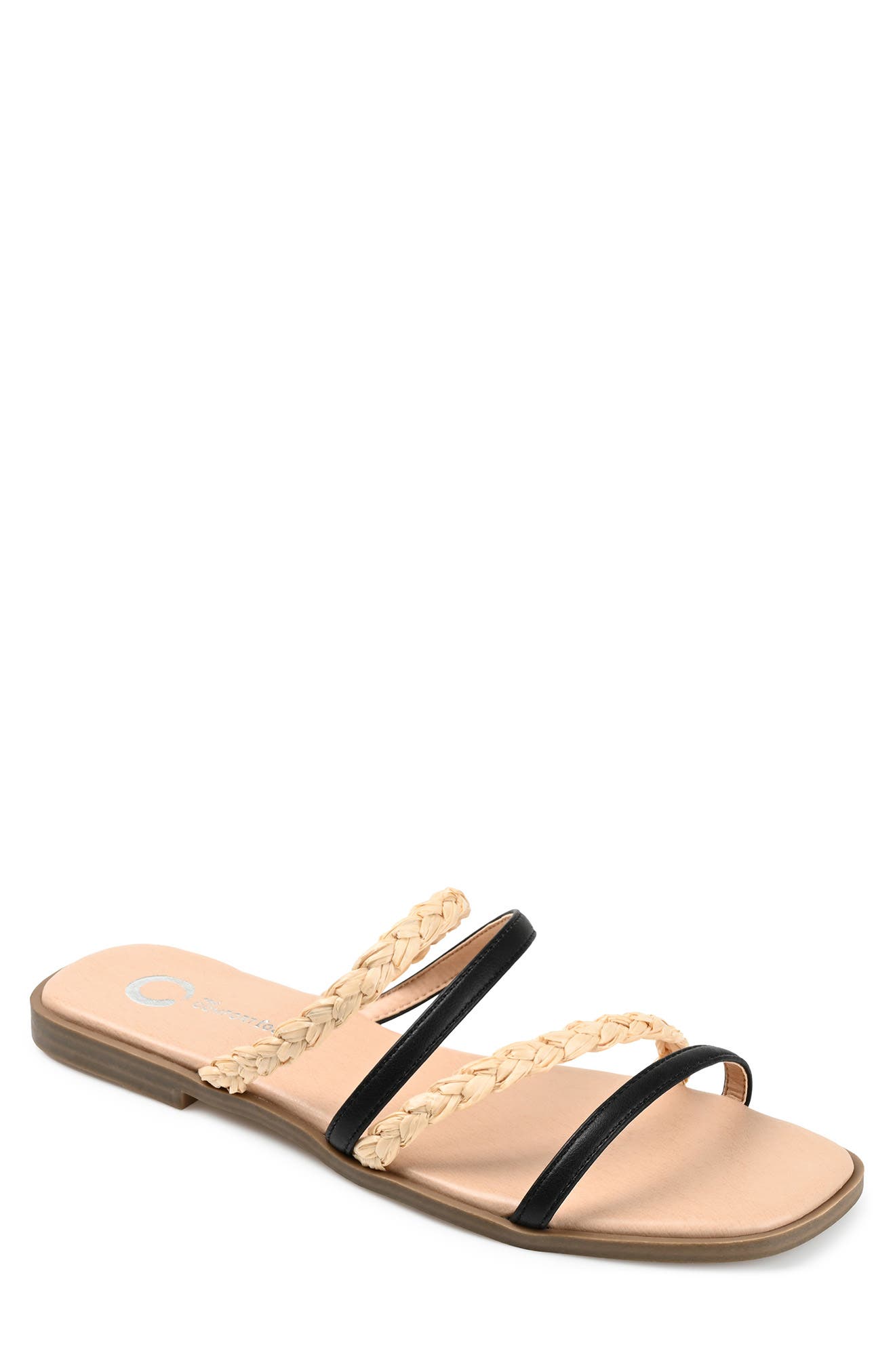 Journee Collection Brinna Sandal, Main, color, 