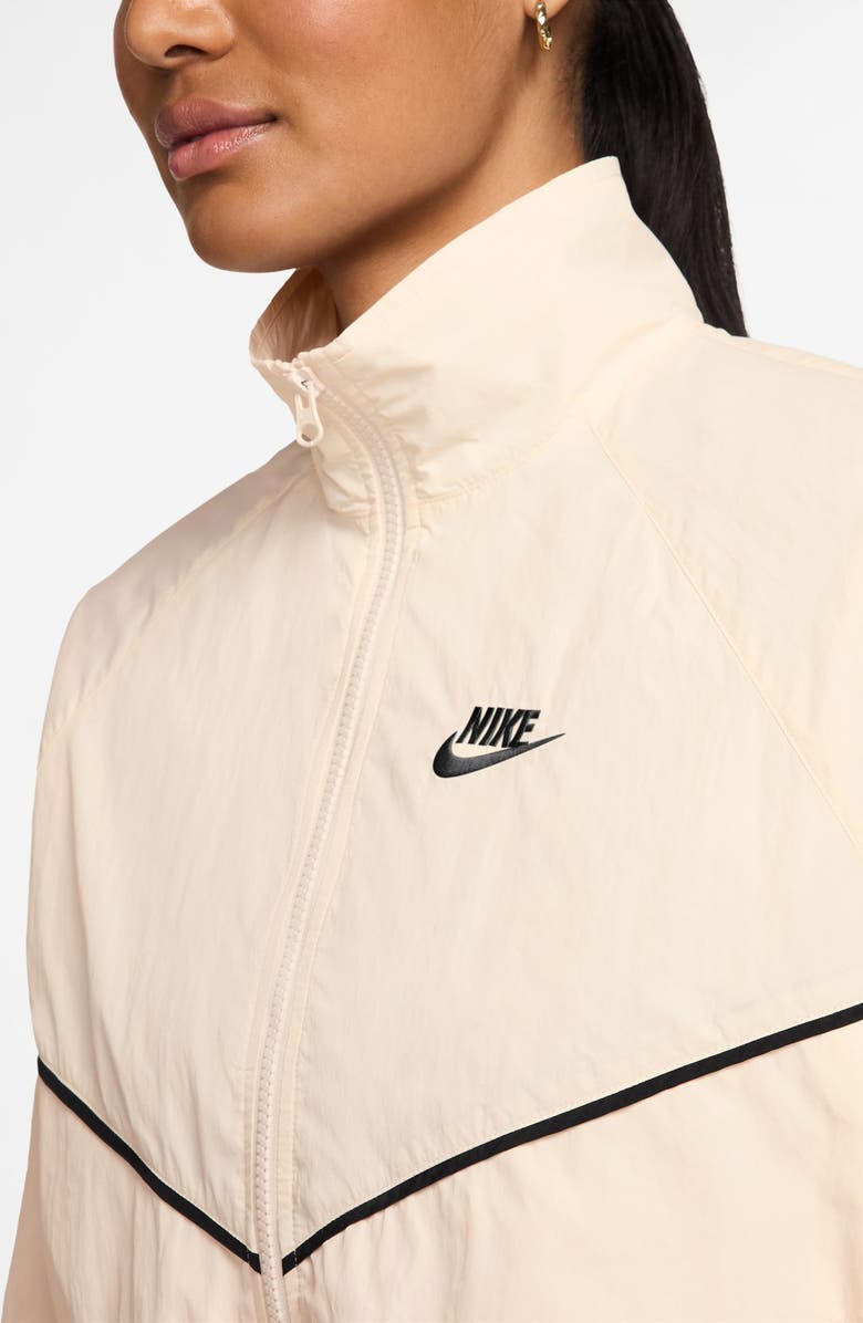 Nike Sportswear Windrunner Water Repellent Jacket, Alternate, color, 103 Chalk/Black