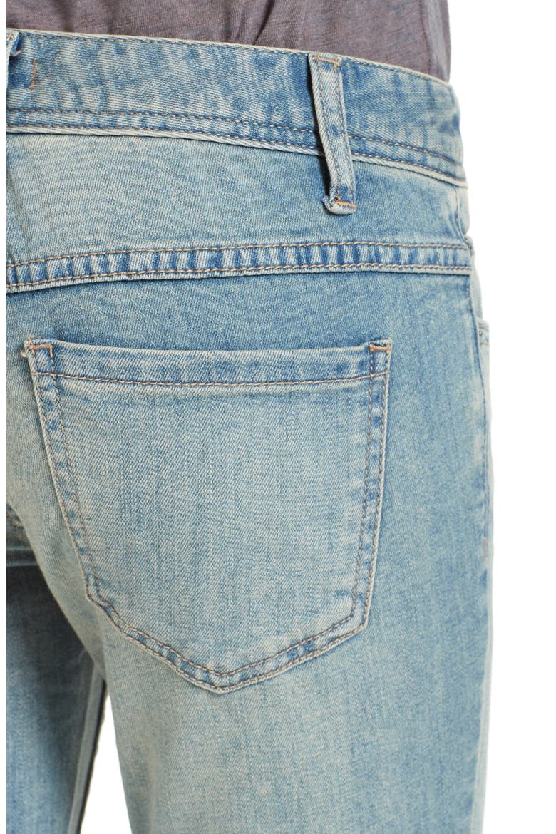 Ripped Crop Skinny Jeans, Alternate, color, SITKA WASH