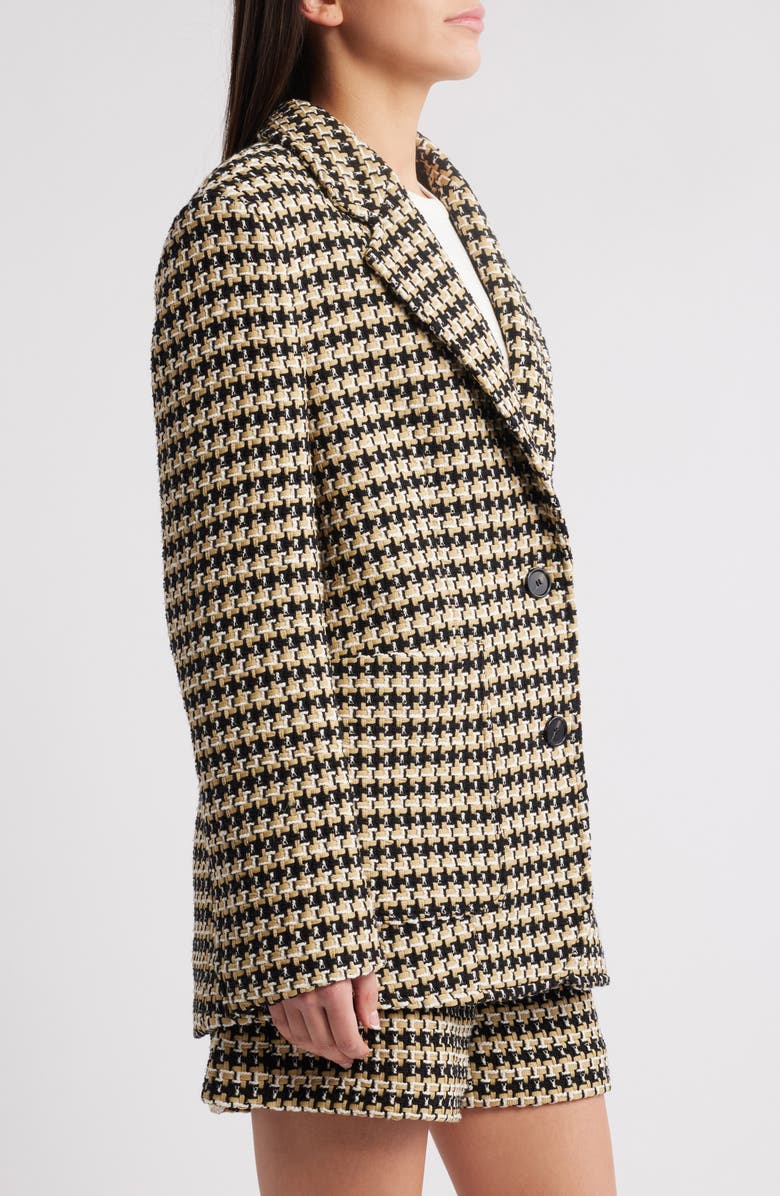 BOSS Jovana Tweed Blazer, Alternate, color, Light Beige Tweed