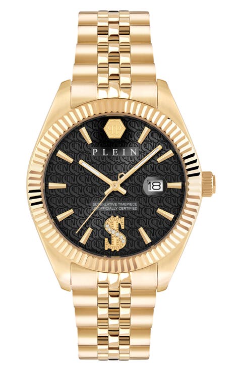 Date Superlative Two-Tone Bracelet Watch, 41mm