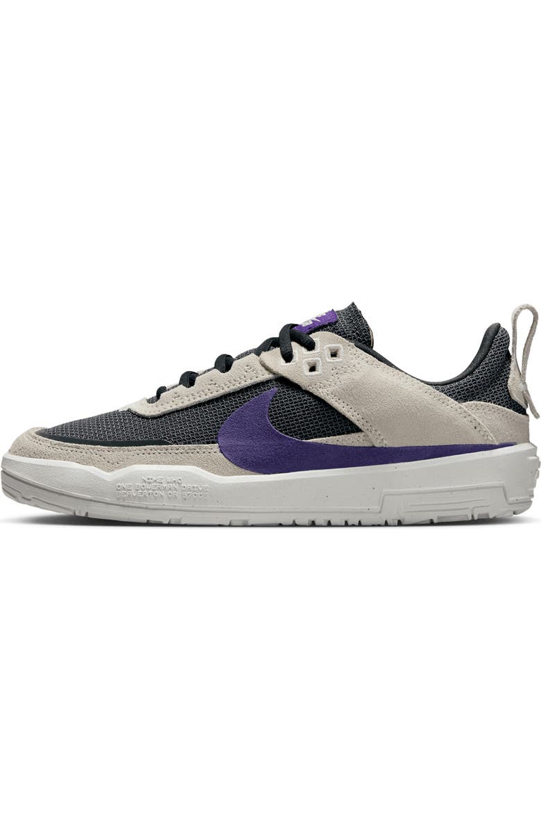 Nike Kids' SB Day One Skate Sneaker, Alternate, color, Phantom/ Grey/ White/ Purple