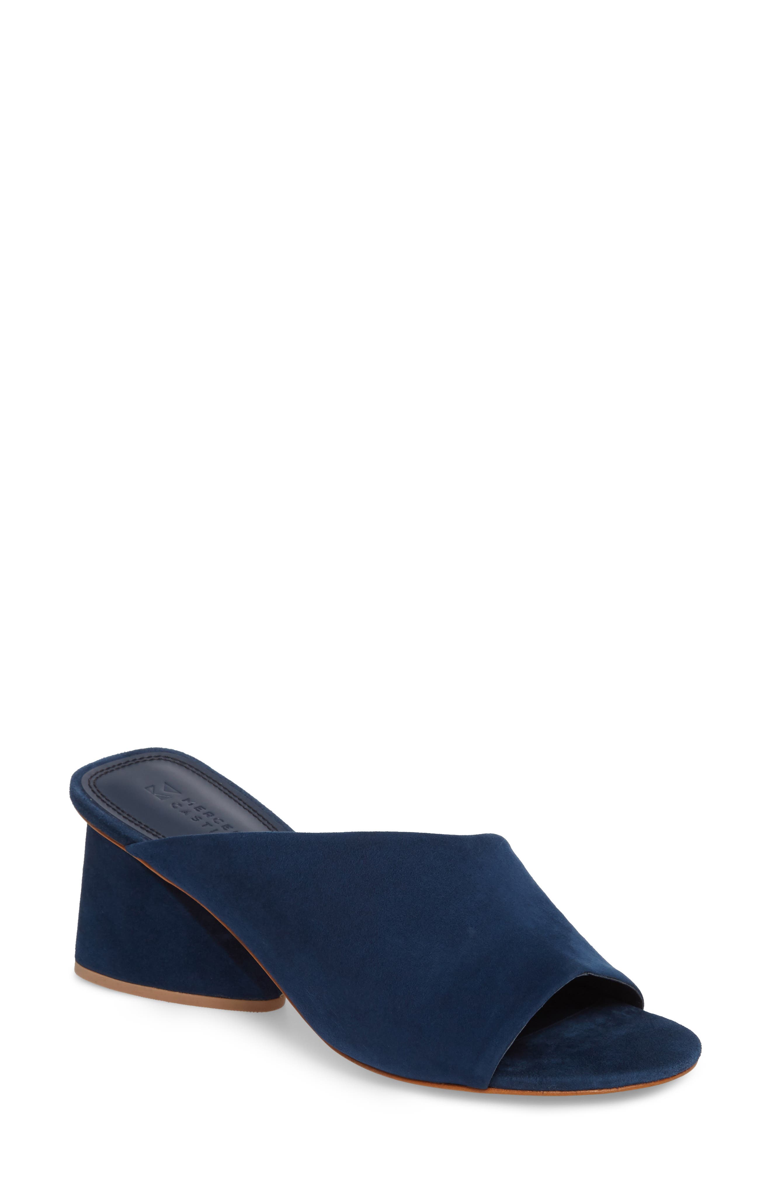 Izar Slide Sandal, Main, color, BRIGHT BLUE