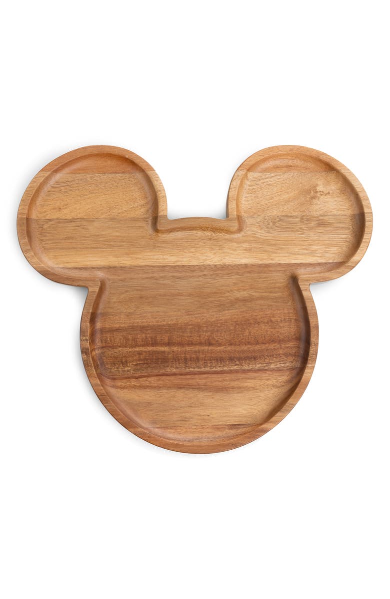 Picnic Time x Disney<sup>®</sup> Mickey Mouse Serving Board, Main, color, Brown