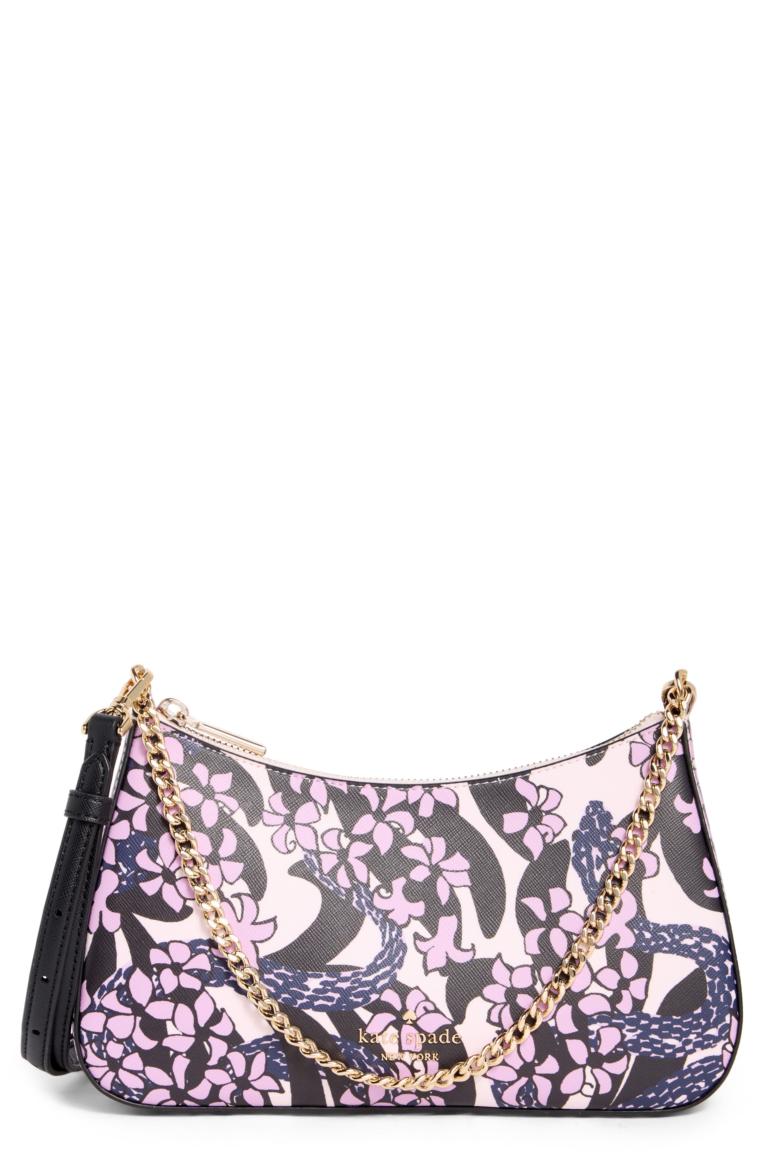 Madison Snake Garden Printed Crossbody Bag