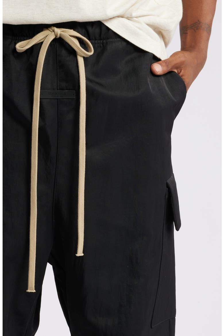 Gender Inclusive Textured Recycled Nylon Field Pants, Alternate, color, BLACK