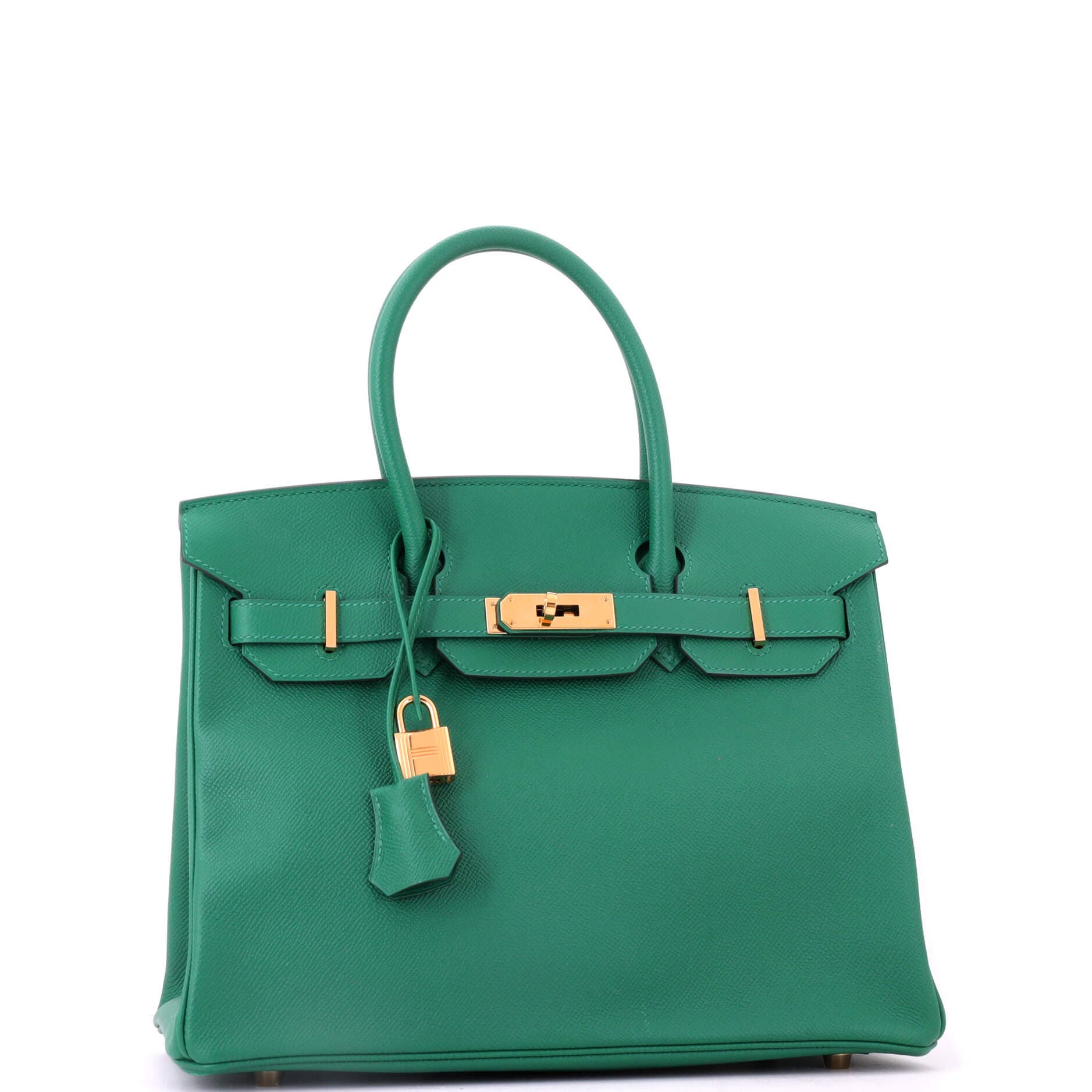 Birkin Handbag Green Epsom with Gold Hardware 30, Alternate, color, Green