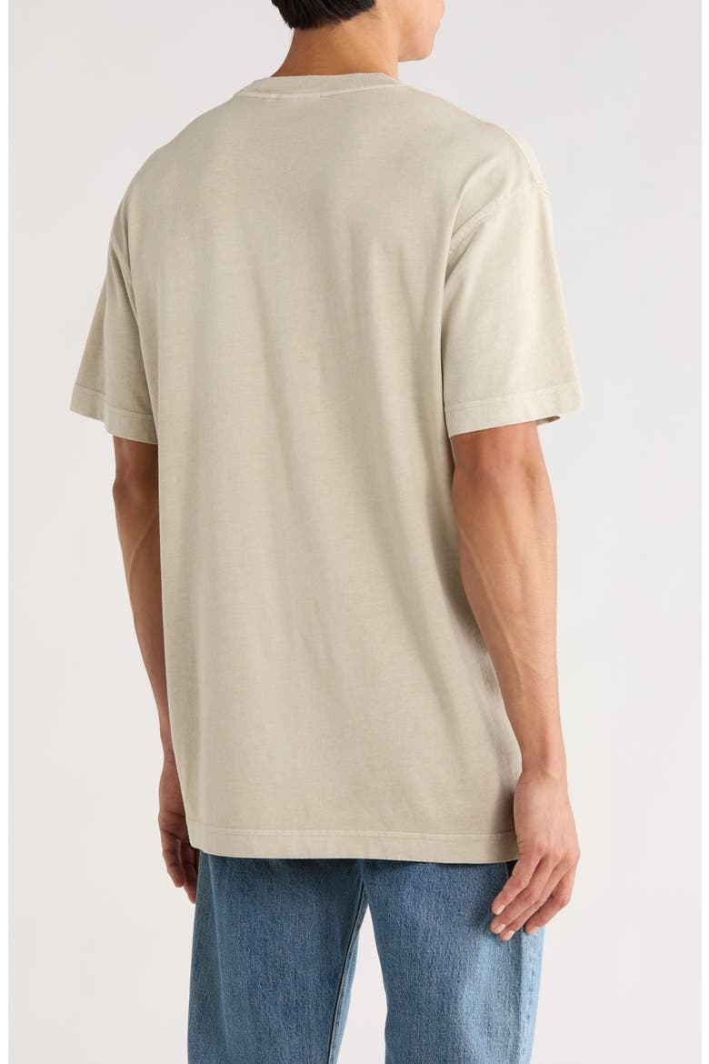 Vista Loose Fit Logo T-Shirt, Alternate, color, WHITE GARMENT DYED