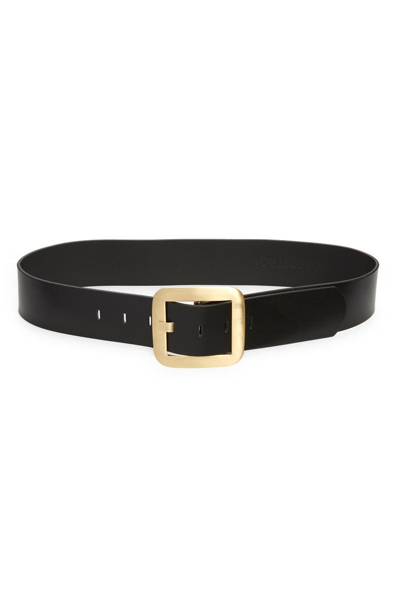 Treasure & Bond Vera Wide Leather Belt | Nordstromrack