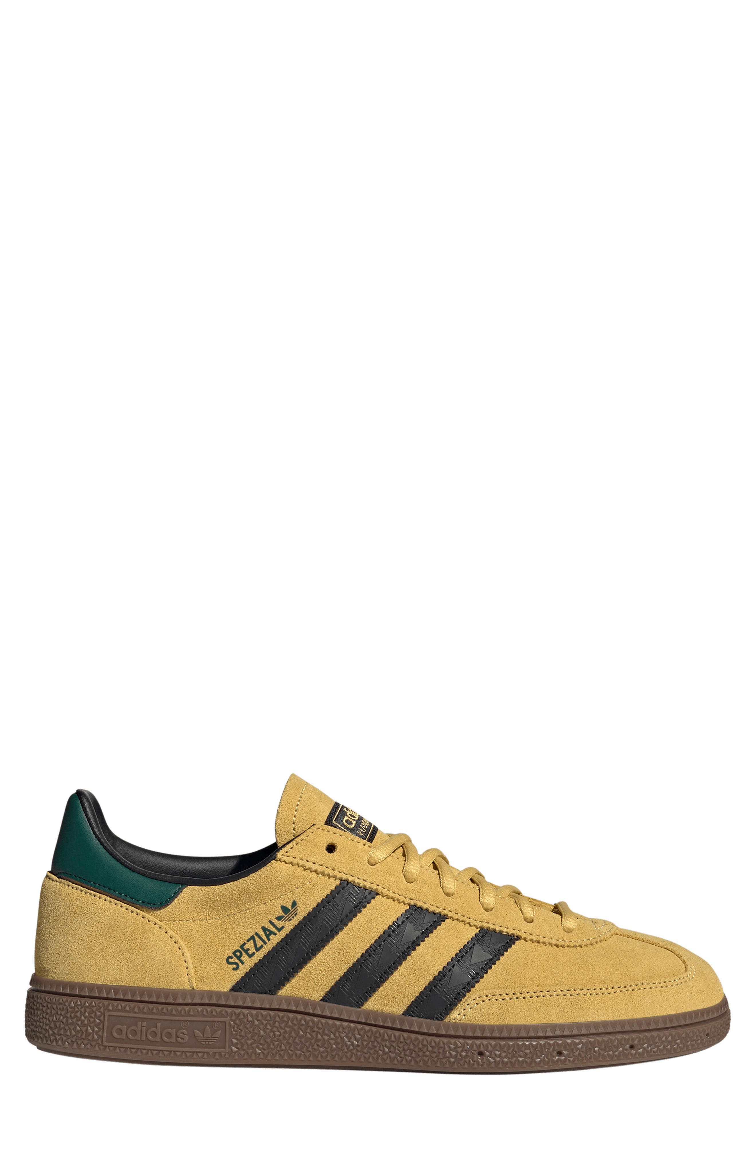 Gender Inclusive Handball Spezial Sneaker, Alternate, color, YELLOW/ CORE BLACK/ GUM