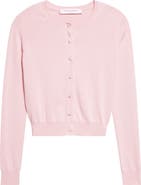 Carolina Herrera Silk & Cotton Crop Cardigan