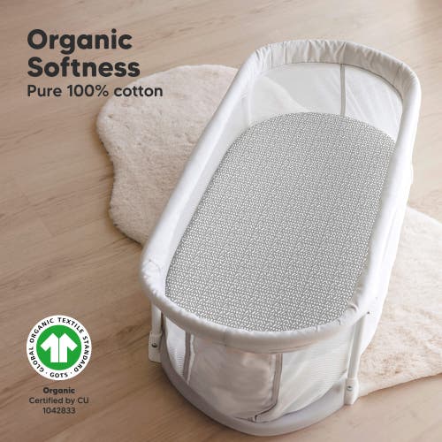 Keababies 2-pack Soothe Fitted Bassinet Sheets