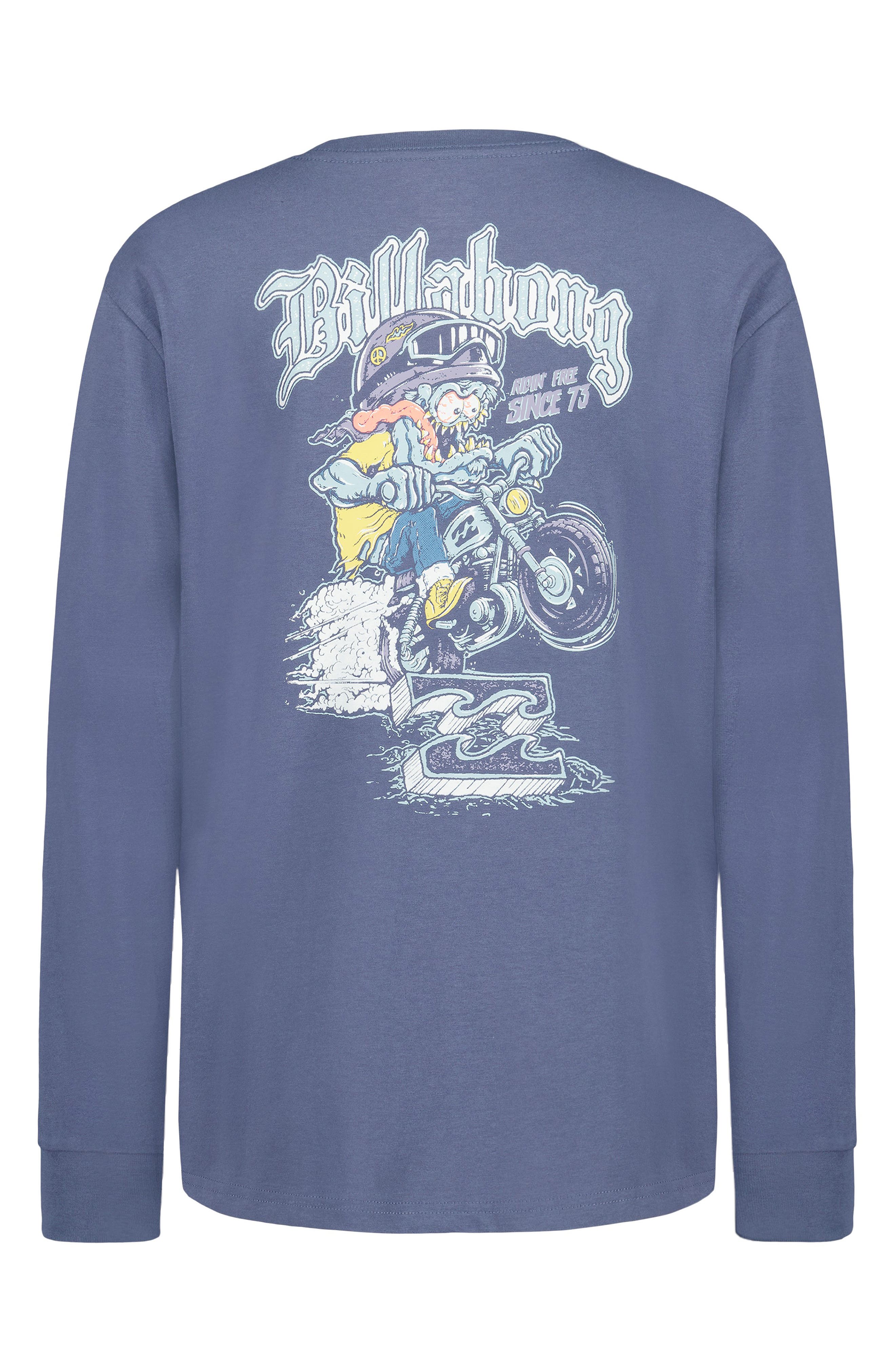 Billabong Kids' Cafe Racer Graphic Long Sleeve T-Shirt | Nordstrom