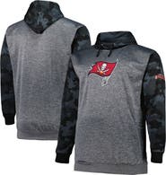 FANATICS Men's Fanatics Branded Heather Charcoal Tampa Bay Buccaneers Big & Tall Camo Pullover Hoodie