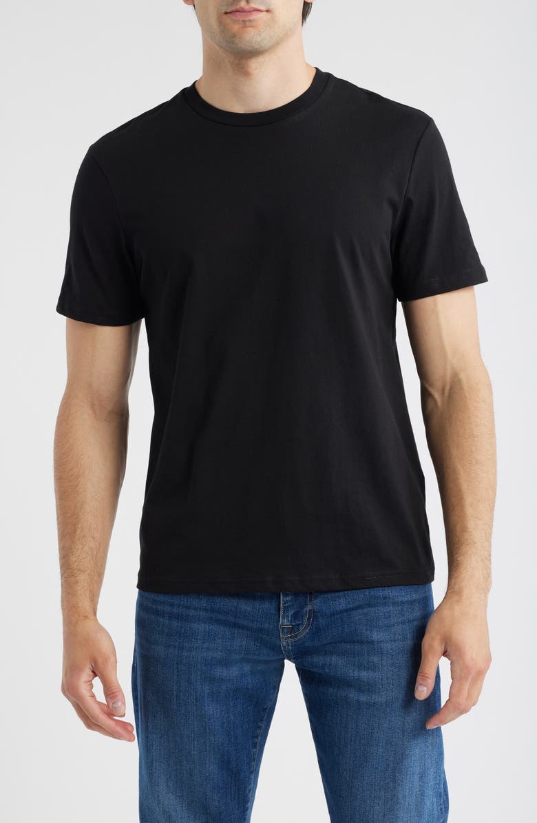 Mavi Jeans Cotton T-Shirt, Main, color, Black