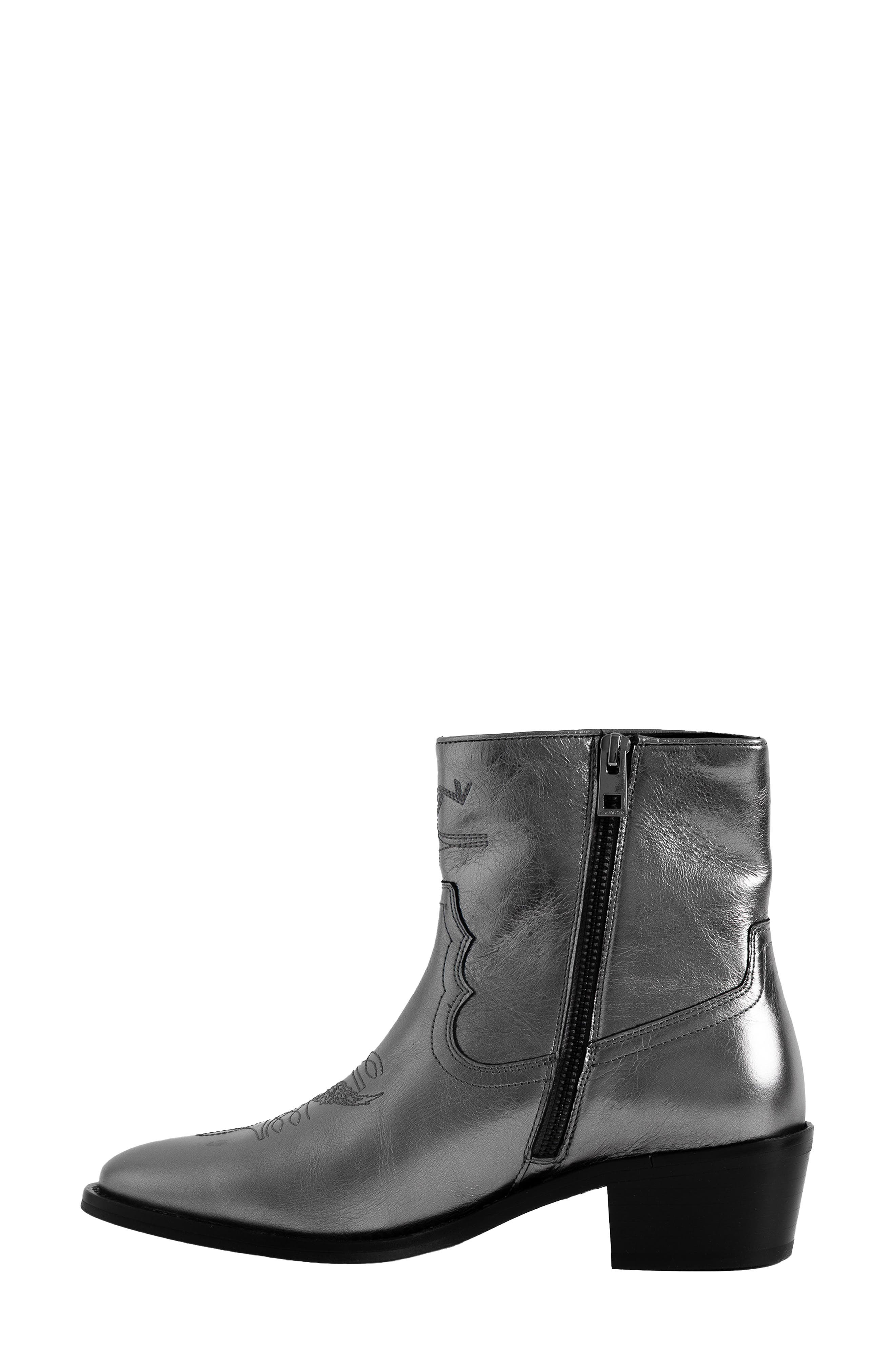Tex Low Western Bootie, Alternate, color, GUN