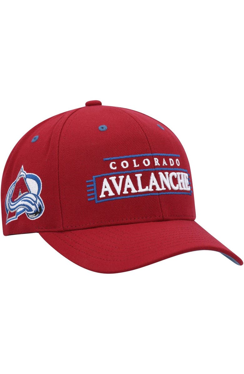 Mitchell & Ness Men's Mitchell & Ness Burgundy Colorado Avalanche LOFI Pro Snapback Hat, Main, color, Maroon