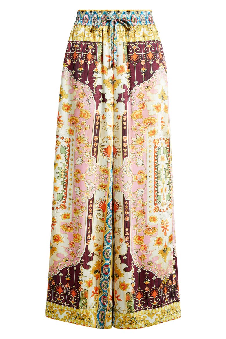 The Lior Mix Print Wide Leg Pants, Alternate, color, BAROQUE PRINT