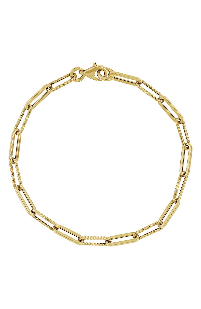 Bony Levy 14K Gold Alternative Link Bracelet, Main, color, 