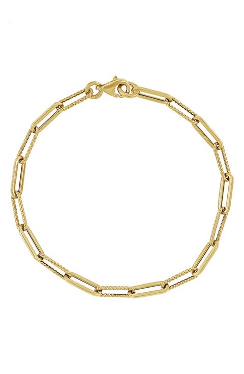 14K Gold Alternative Link Bracelet (Nordstrom Exclusive)