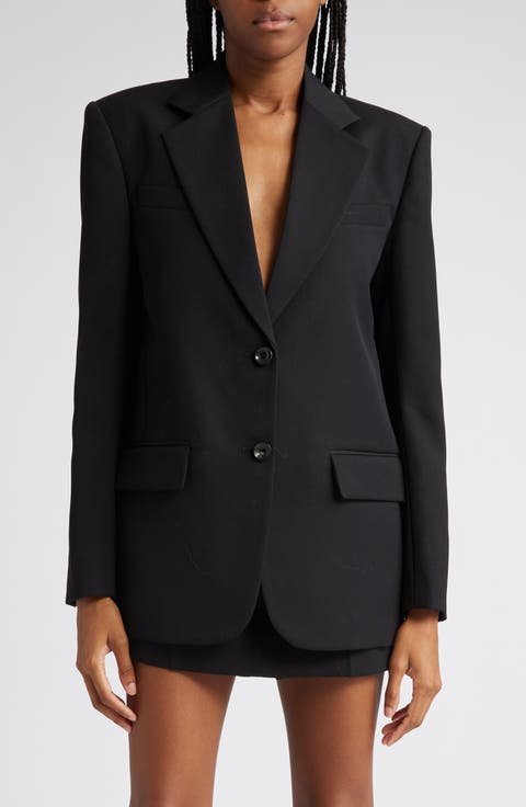 Boxy Wool Blazer