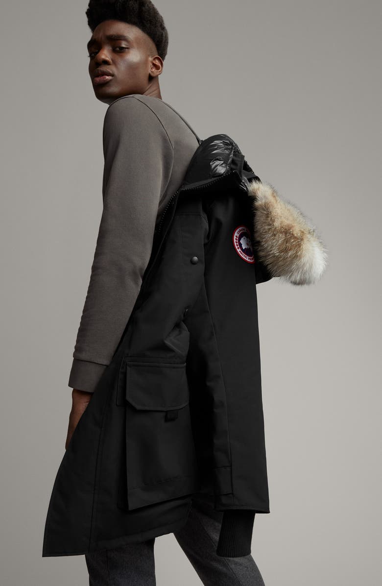 Canada Goose Erickson Down Parka with Genuine Coyote Fur Trim, Alternate, color, 