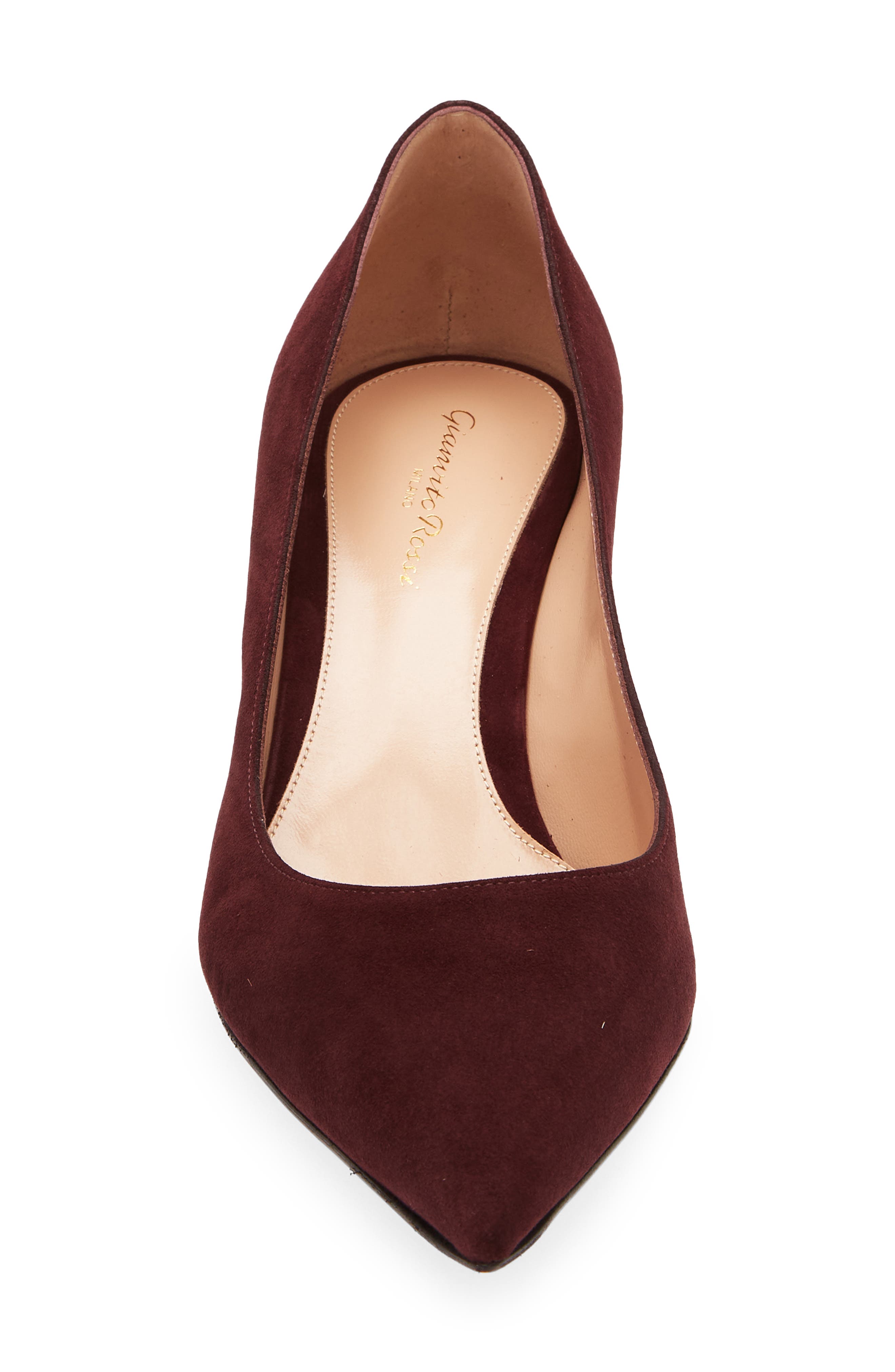 Gianvito Rossi Pointed Toe Pump, Alternate, color, Royale