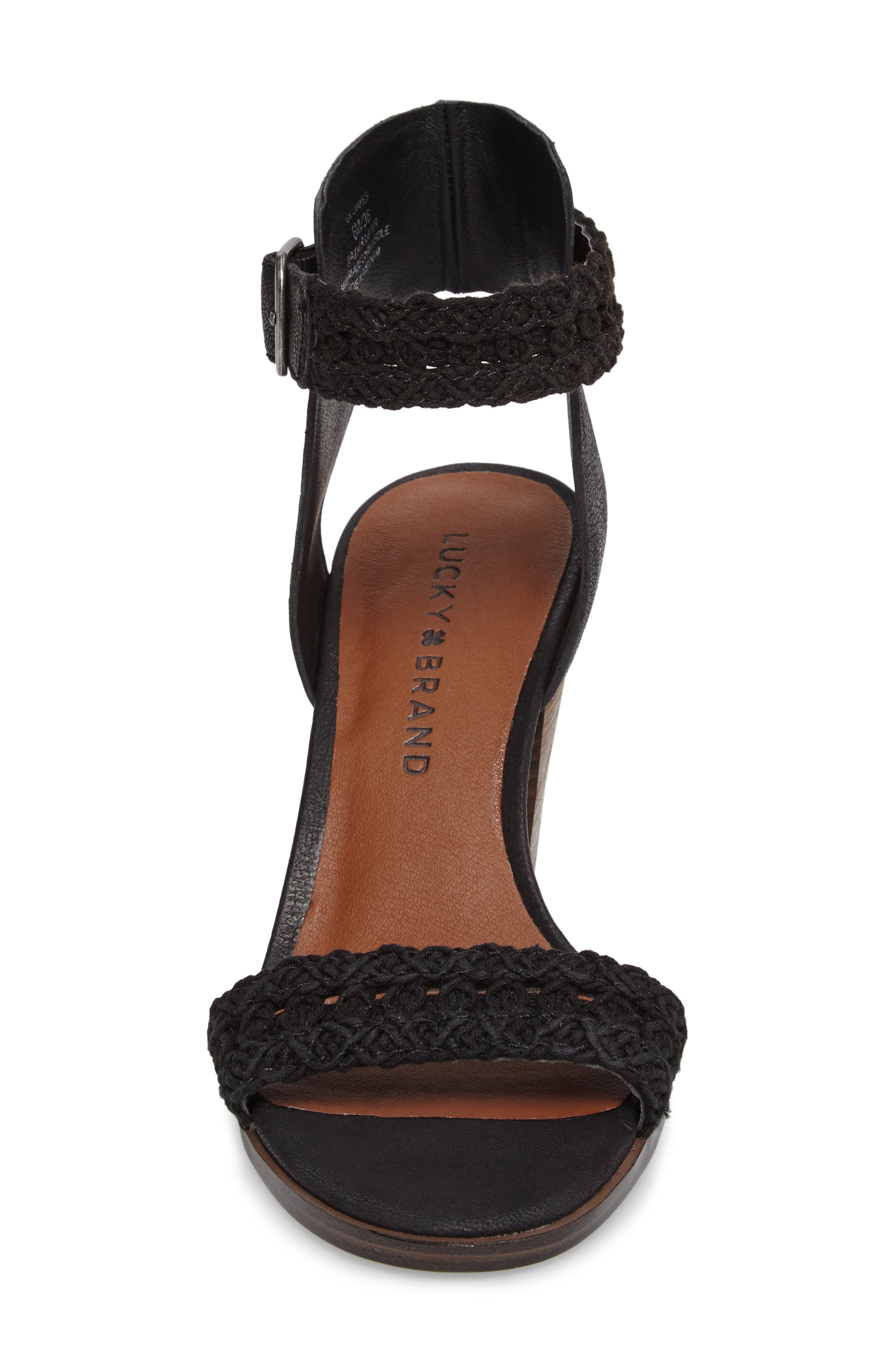 Lucky Brand Oakes Ankle Strap Sandal, Alternate, color, 