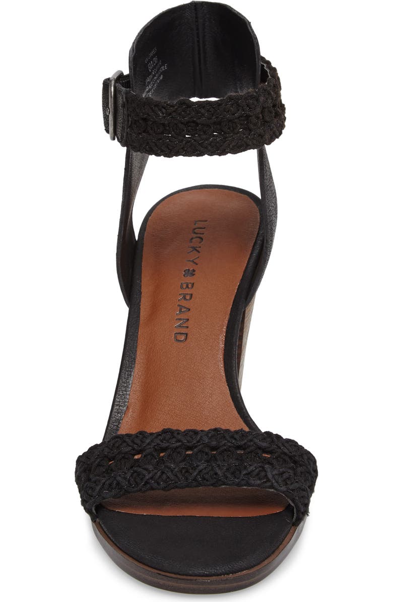 Lucky Brand Oakes Ankle Strap Sandal, Alternate, color,