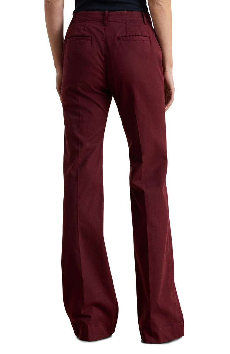 Lauren Ralph Lauren Refined Chinos, Alternate, color, Dark Garnet