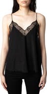 Zadig & Voltaire Christy Beaded Silk Camisole