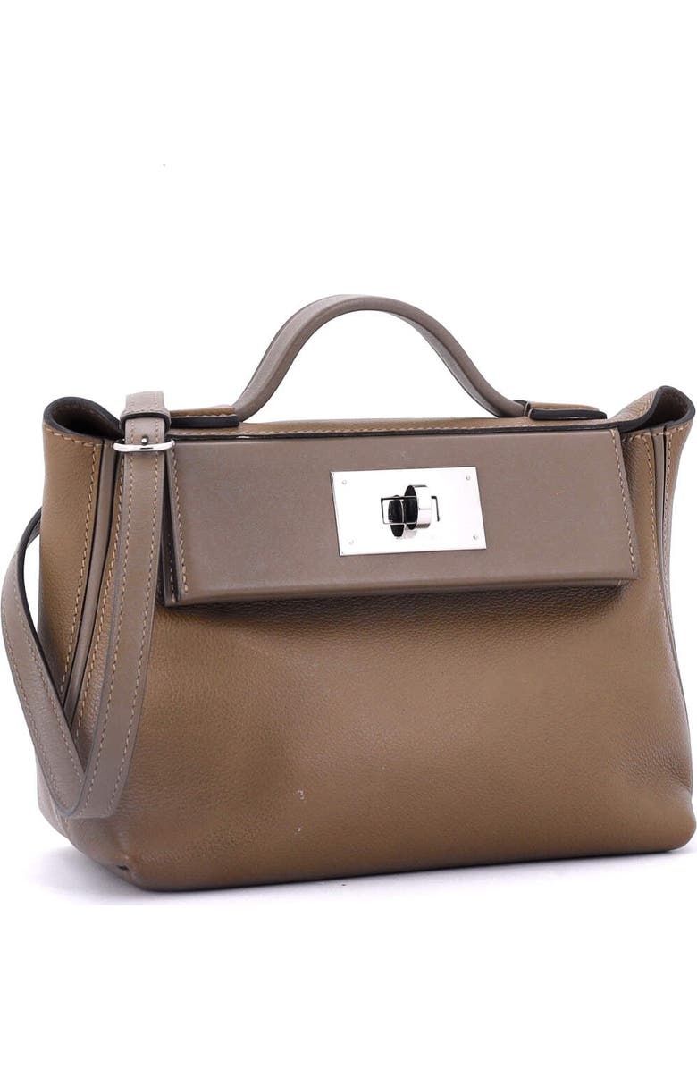 Pre-Owned Hermes 24/24 Bag Evercolor with Swift 21, Alternate, color, Etoupe