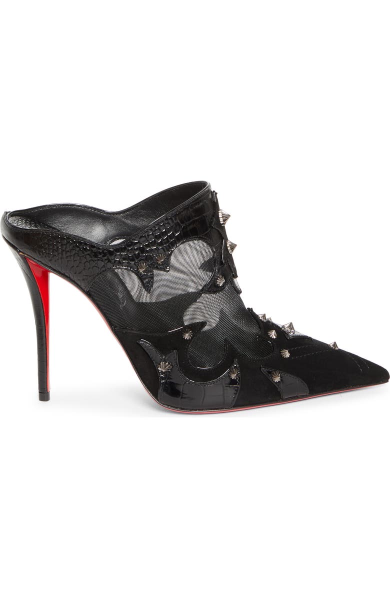 Christian Louboutin Mulatiag Mule, Alternate, color, Black