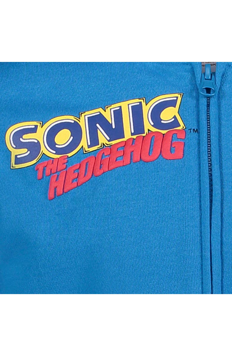 SEGA Sonic the Hedgehog Cosplay Zip-Up Hoodie, Alternate, color, Sonic The Hedgehog Blue