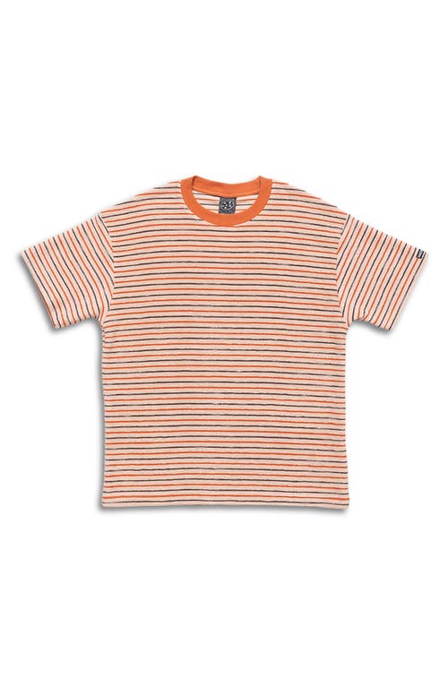 Maui And Sons Maui & Sons Dobby Days Oversize Stripe T-shirt In Hibiscus