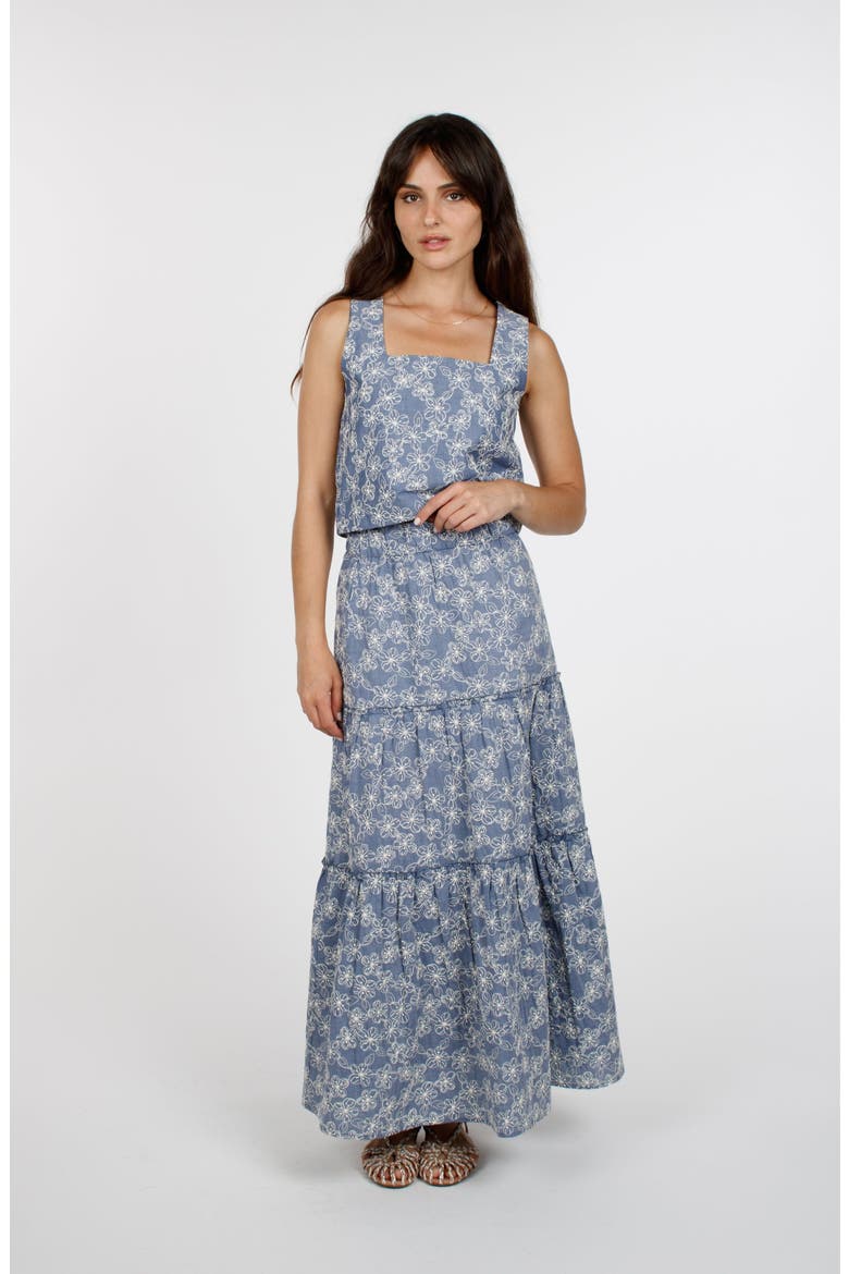 Cambria Skirt, Alternate, color, Pacfic Bloom